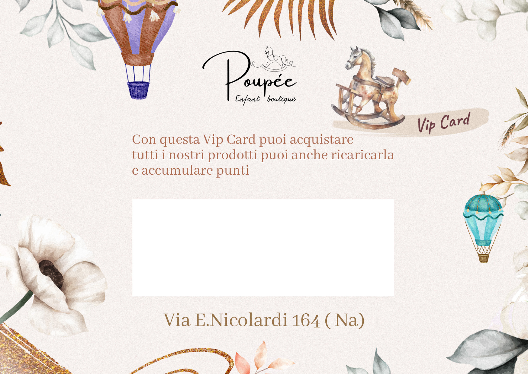 Gift card by Poupee Shop