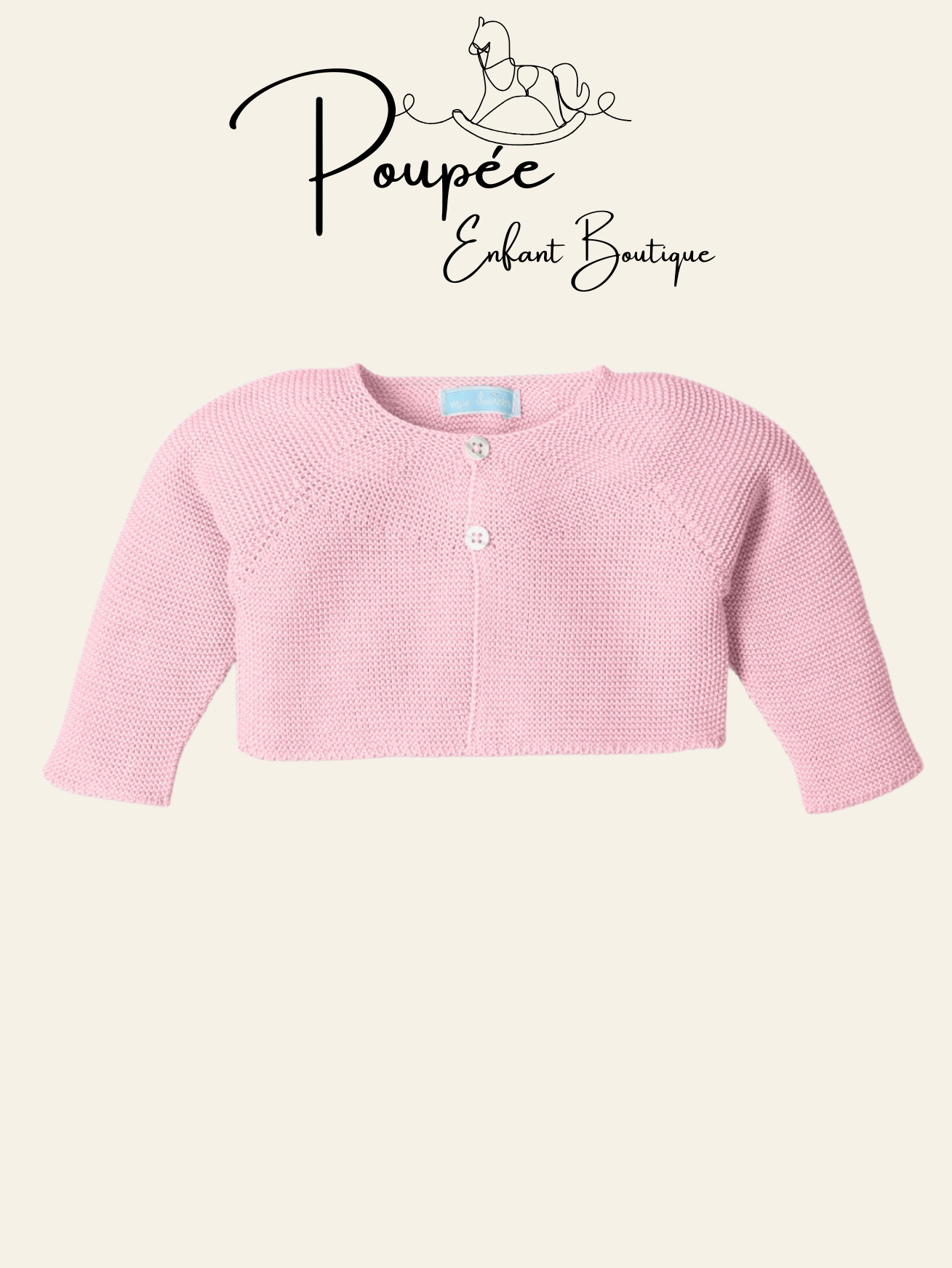 Cardigan corto fresa