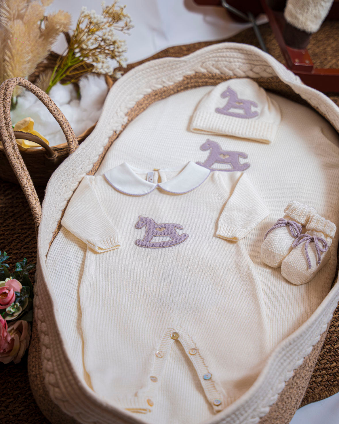 Cavallo a Dondolo lana