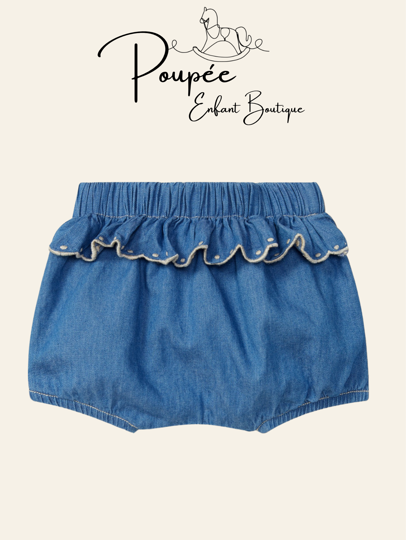 Short denim
