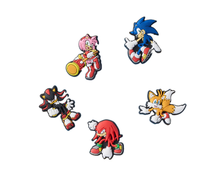 Jibbitz Sonic – Pack da 5