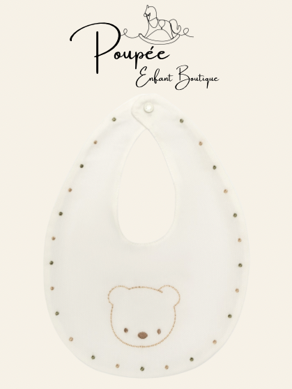 Bavaglino Teddy olive