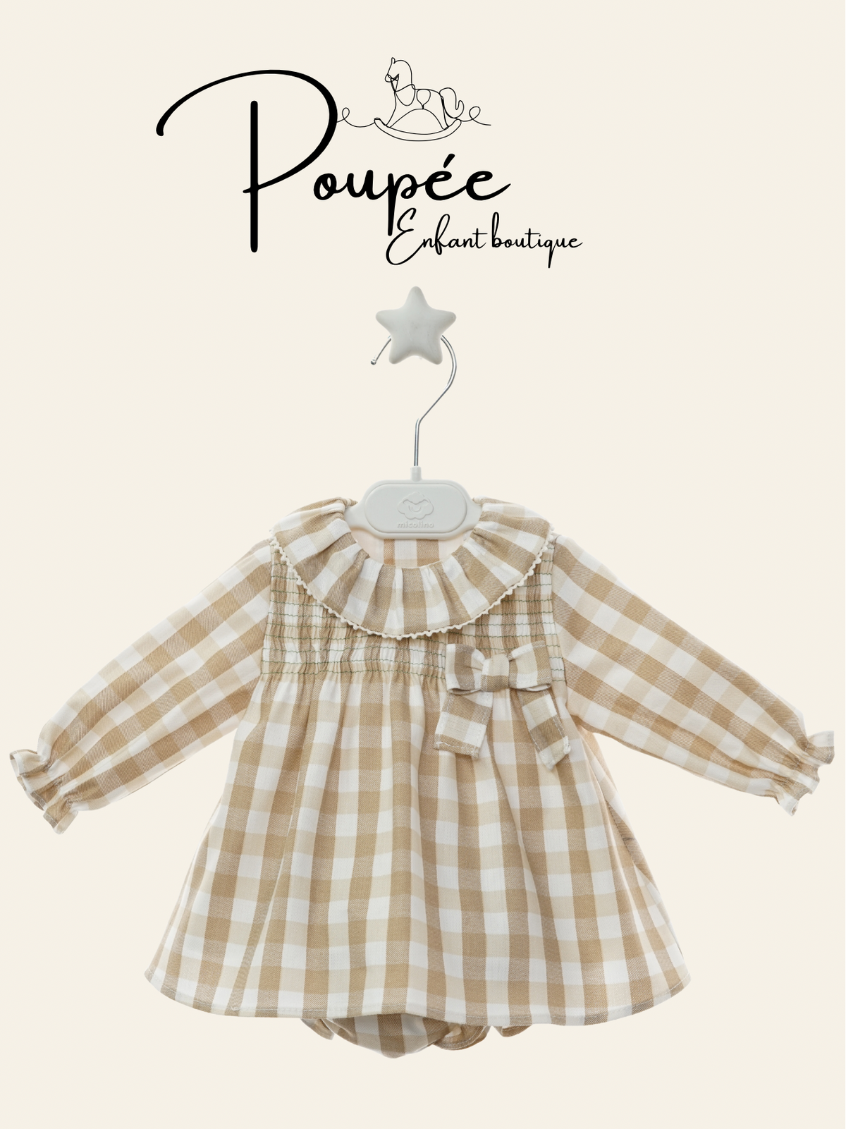 7119 abito+culotte vichy