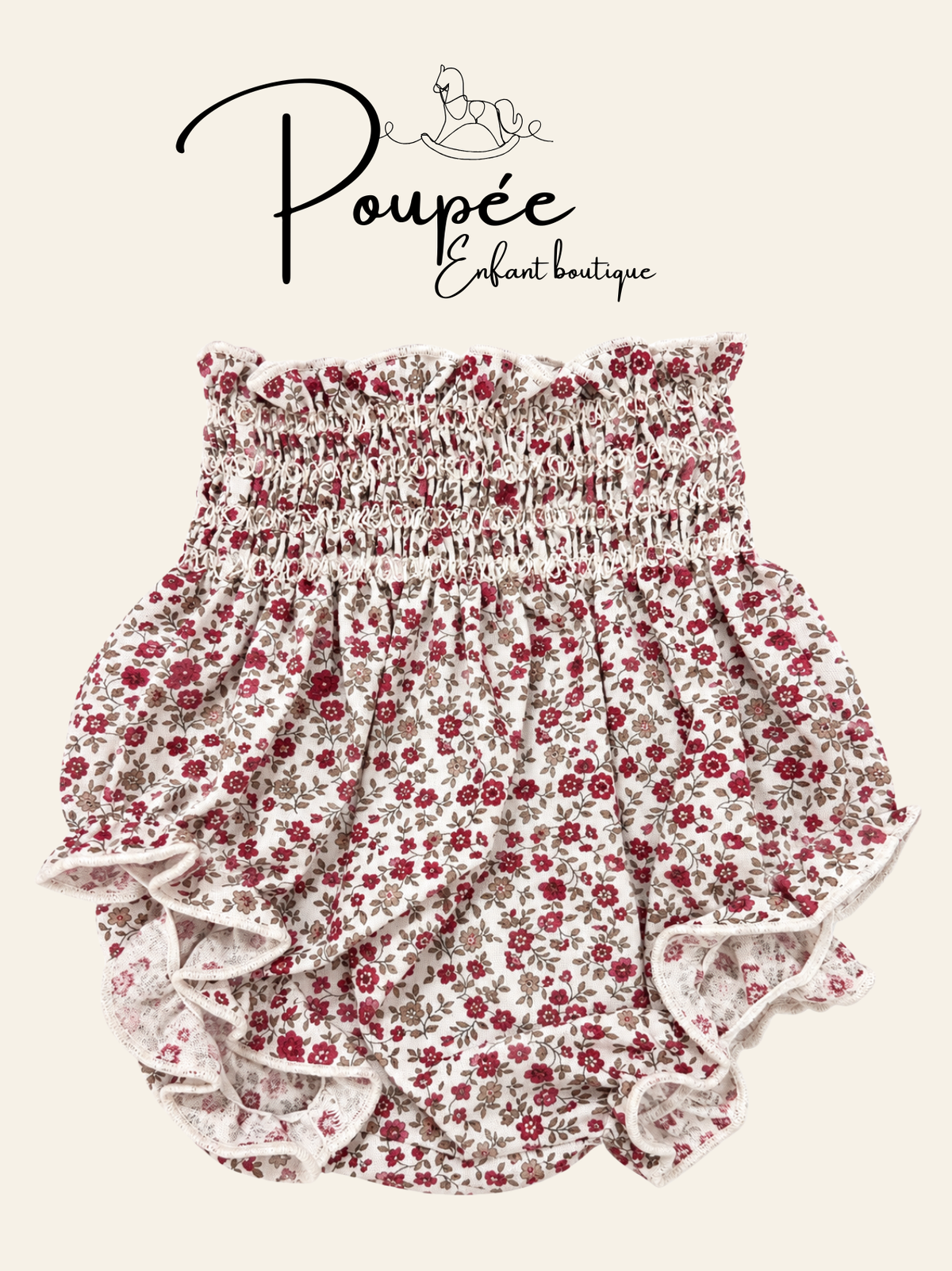 Culotte liberty granata