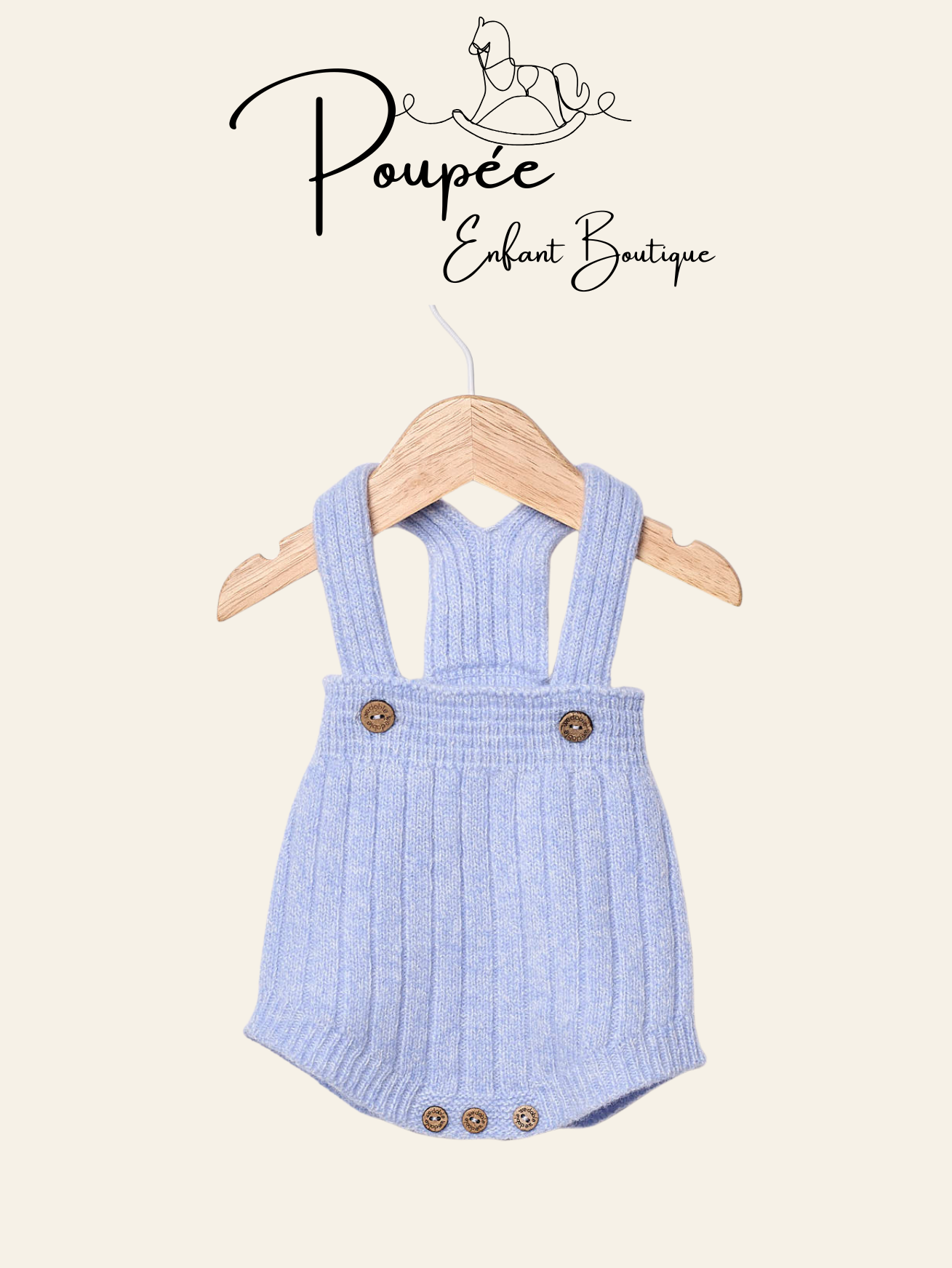 Salopette in lana merino