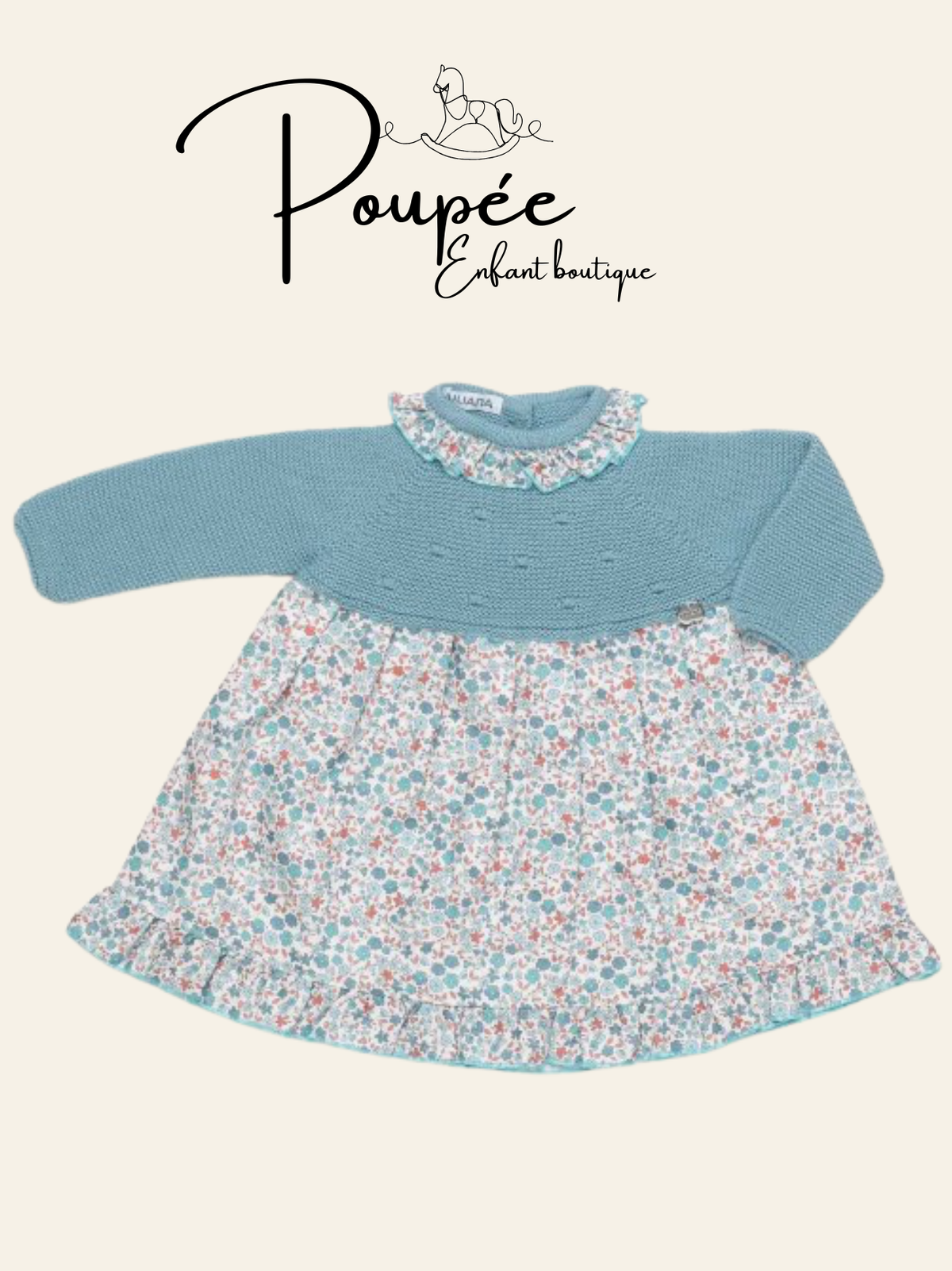 Abito Azul nube liberty