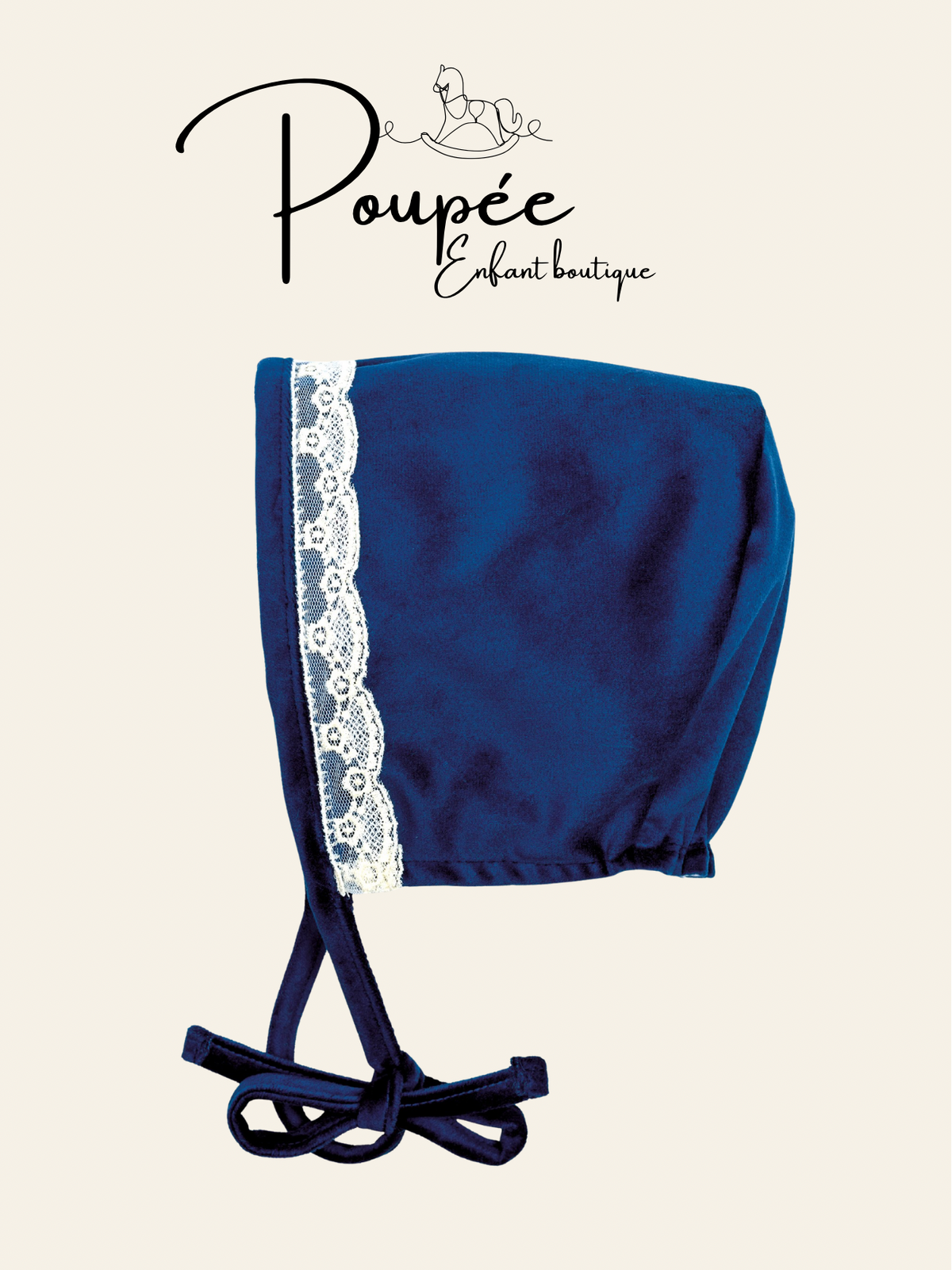 Cuffietta velvet marino