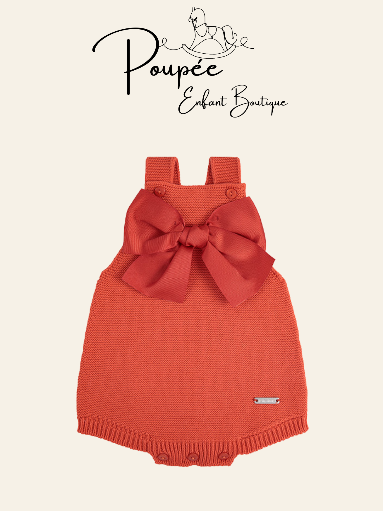 Salopette fiocco grosgrain R