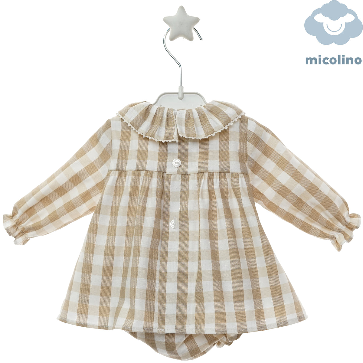 7119 abito+culotte vichy