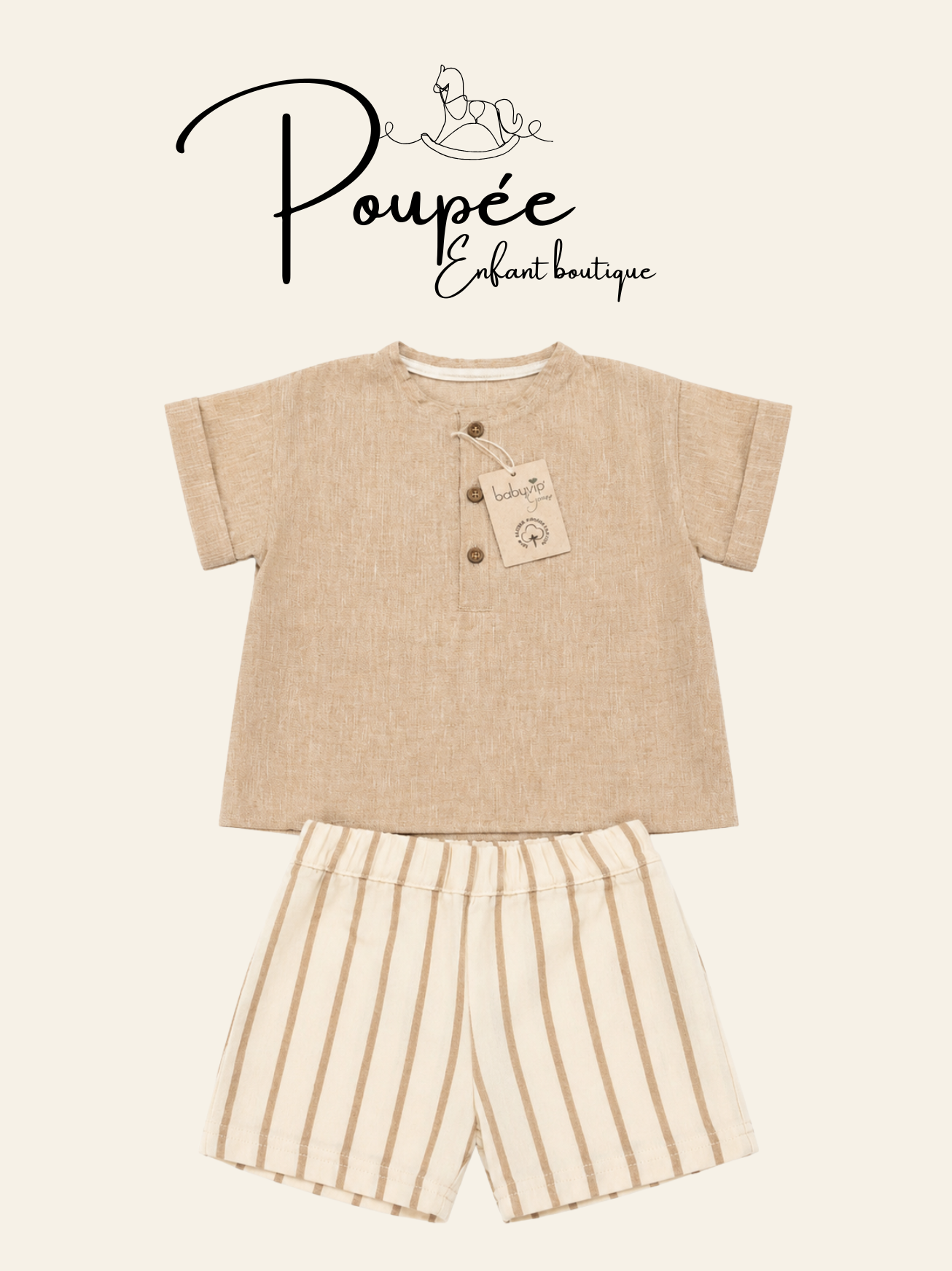 Completo natural stripes