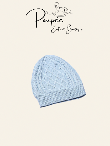 Carezza celeste cappellino