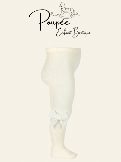 Collant fiocco in velluto