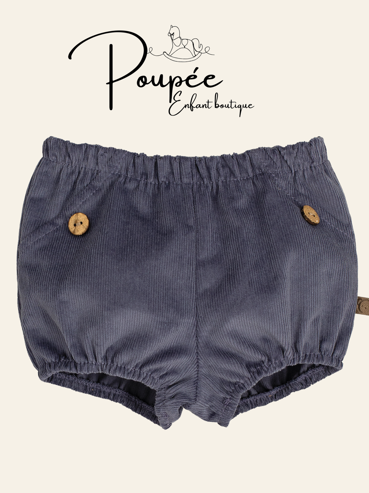 Short velluto a coste