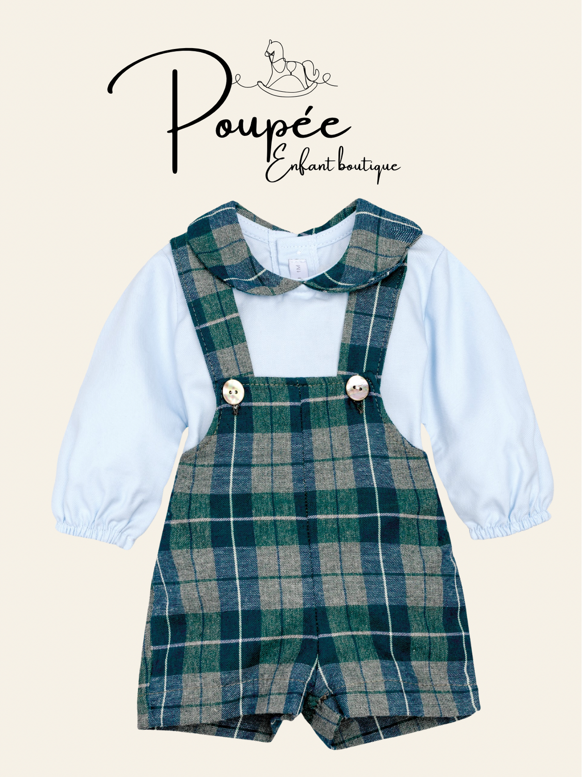 Salopette+camicetta 11418