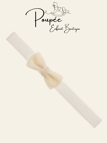 Fascia per capelli latte