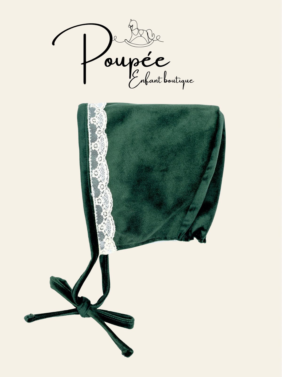 Cuffietta velvet verde