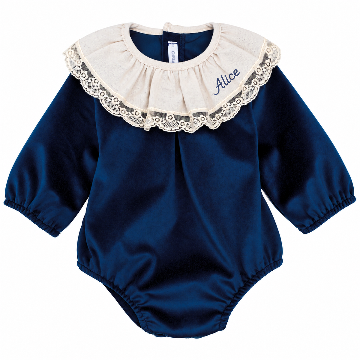 Pagliaccetto velvet blu
